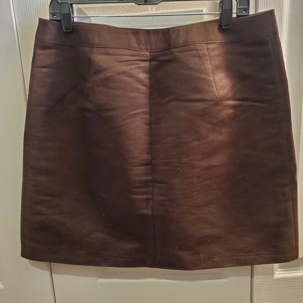 The Limited Faux Suede Skirt